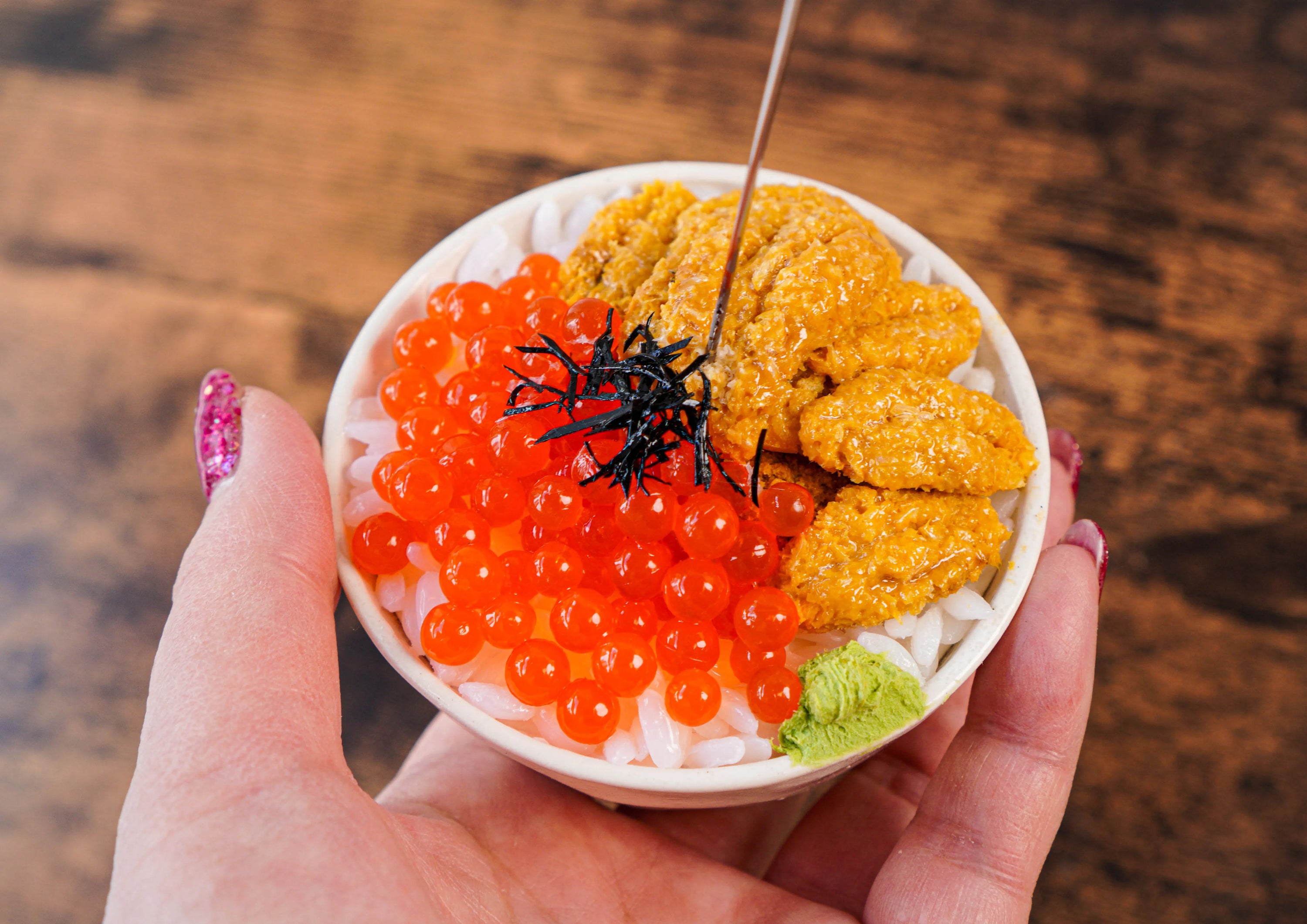 ウニイクラ丼のメモスタンド