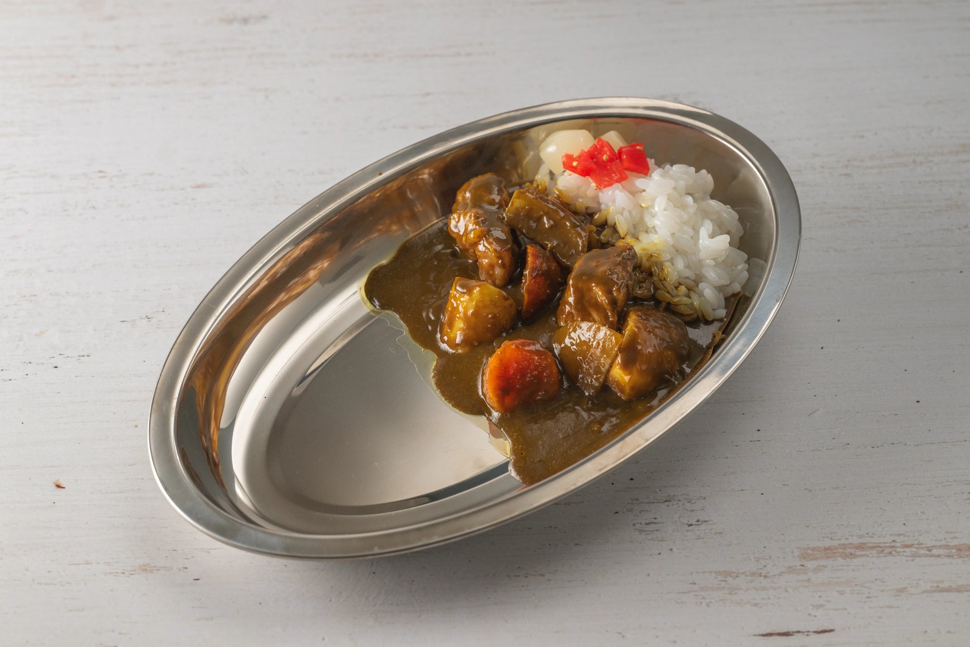 カレーのトレイ